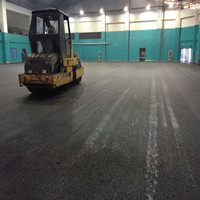 金地板桥体育馆沥青摊铺及大门拆除恢复工程